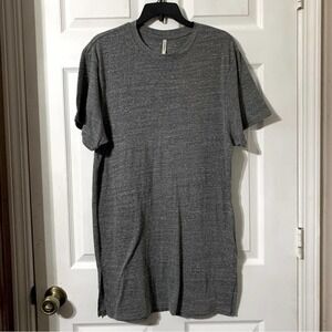 Fear of God Essentials Longline TShirt Size Small Heathered Grey Streetwear